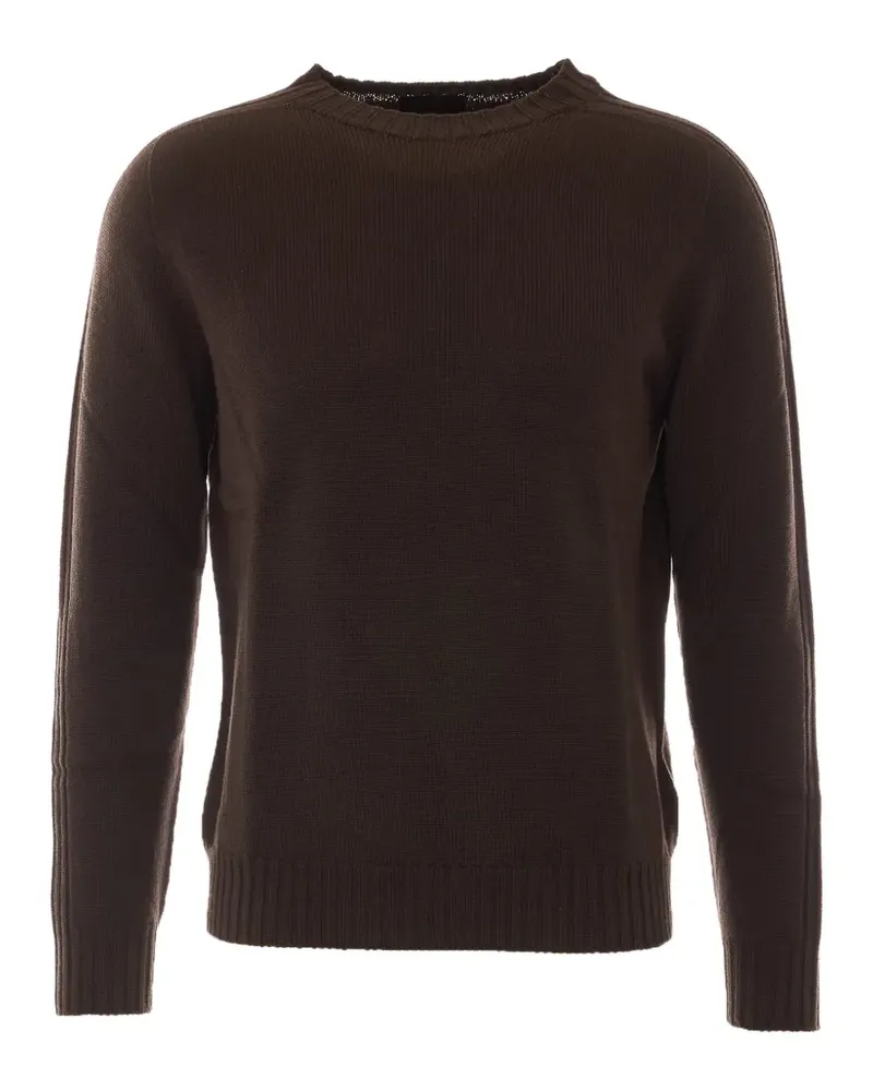 Dondup crew-neck long-sleeve sweater - Braun Braun