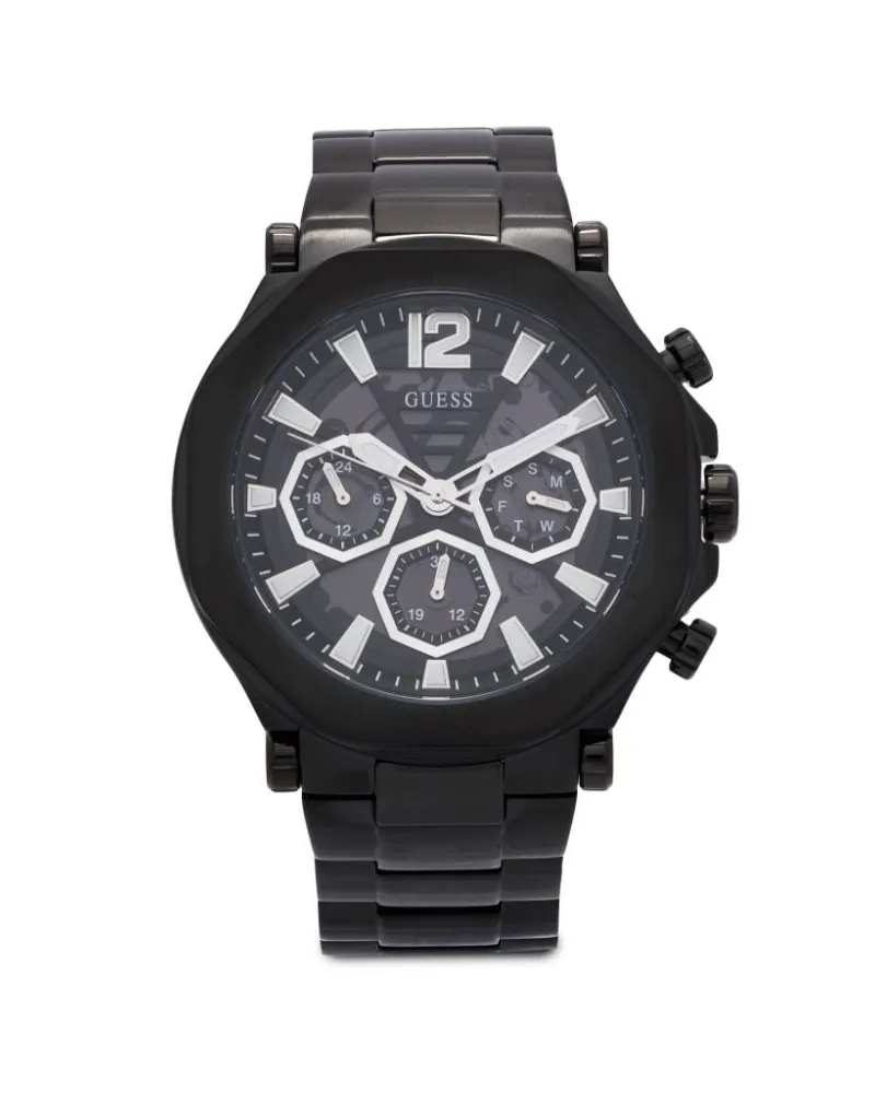 Guess Edge 46mm - Schwarz Schwarz