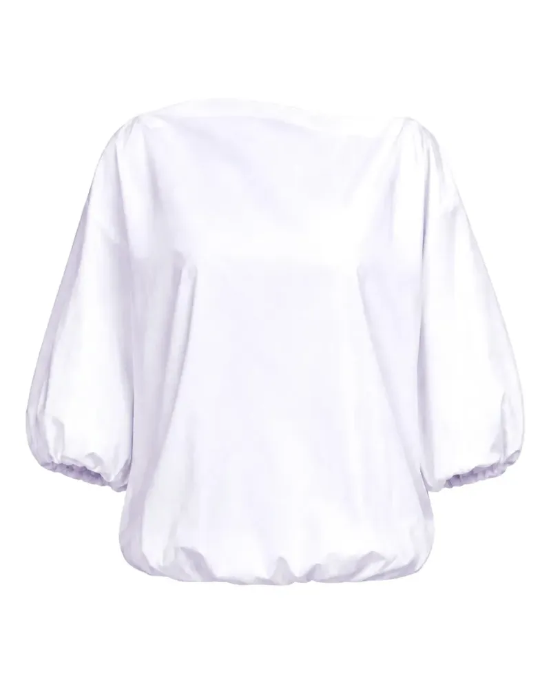 Liviana Conti Jennifer puff-sleeve blouse - Weiß Weiß