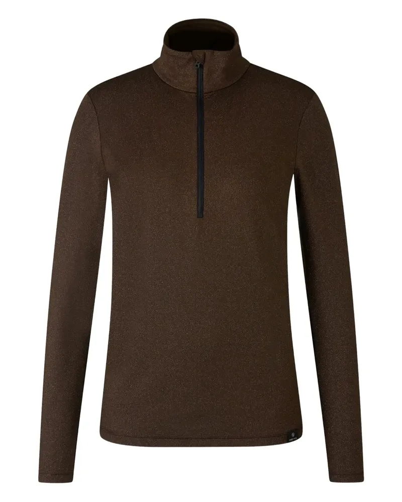 Bogner Pullover mit Reißverschluss - Braun Braun