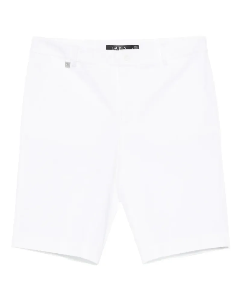 Ralph Lauren logo-plaque shorts - Weiß Weiß