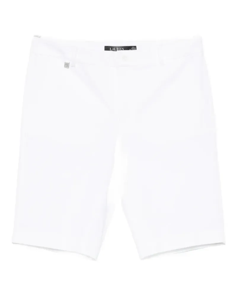 Ralph Lauren logo-plaque shorts - Weiß Weiß