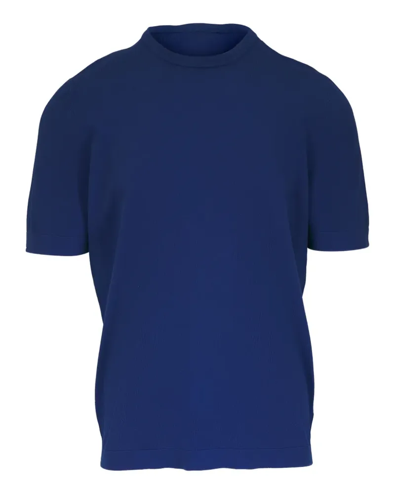 Gran Sasso knitted round-neck T-shirt - Blau Blau