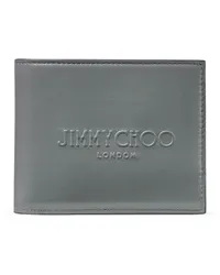 Jimmy Choo Luka Portemonnaie Grau