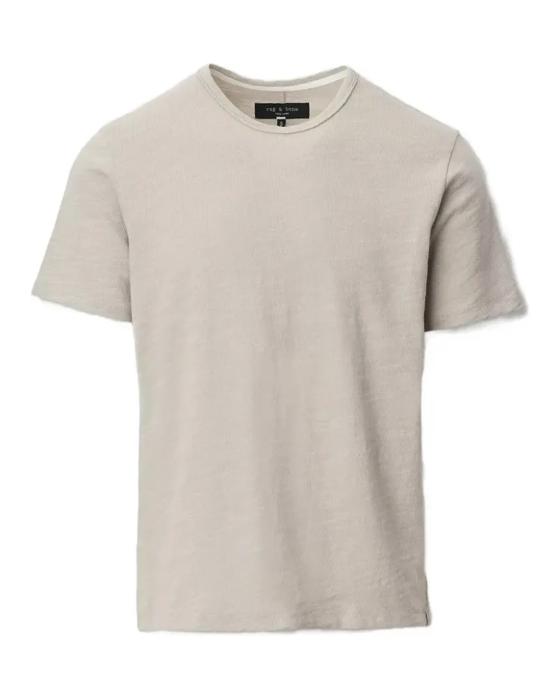 Rag & Bone T-Shirt mit Rundhalsausschnitt - Nude Nude