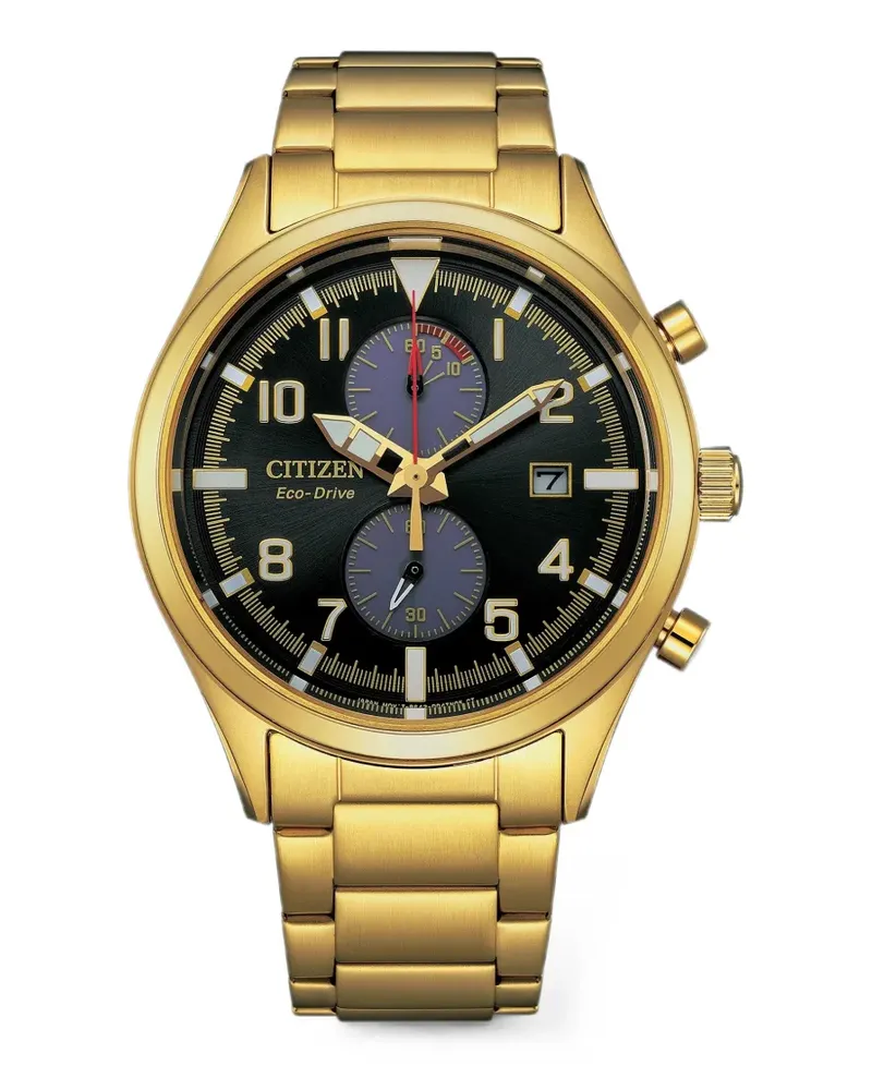 Citizen Eco-Drive Sport Armbanduhr 43mm - Schwarz Schwarz
