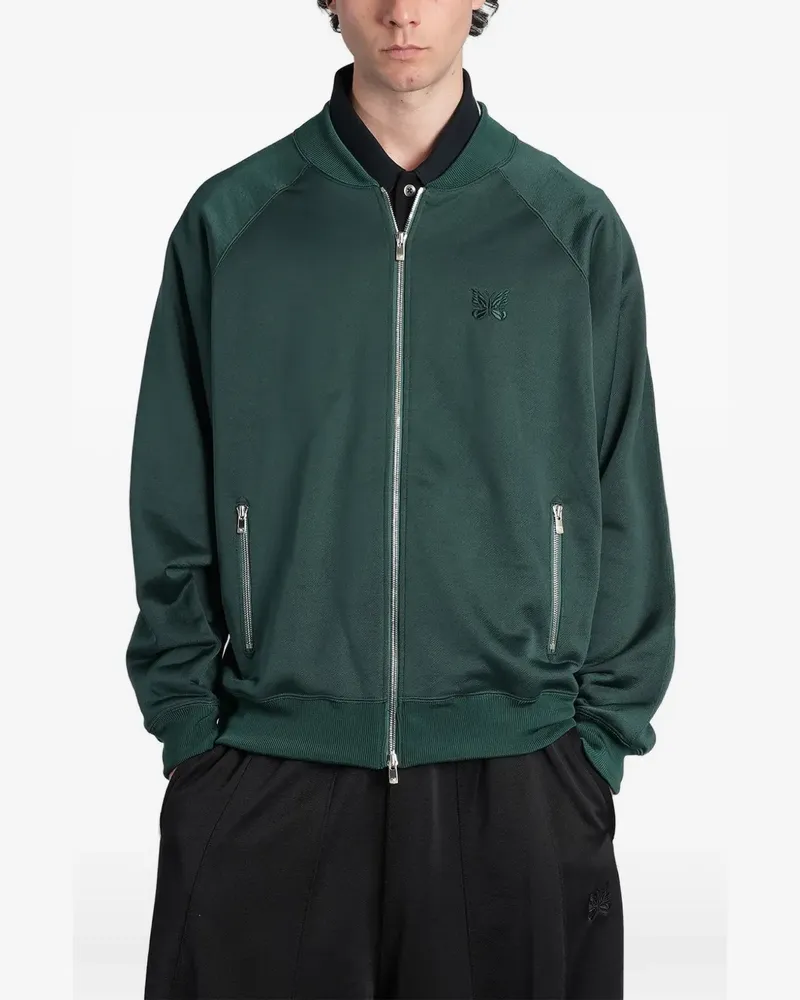 NEEDLES zip-up track jacket - Grün Grün