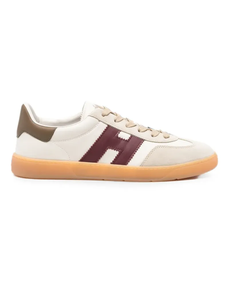 Hogan Sneakers mit Logo-Patch - Nude Nude