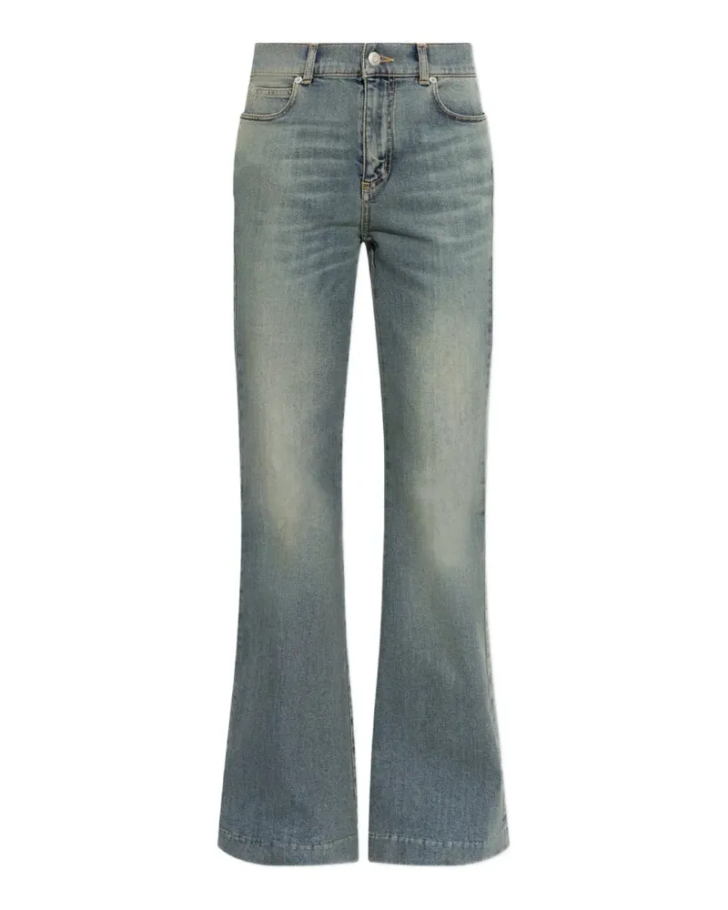 Alexander McQueen flared-leg jeans - Blau Blau