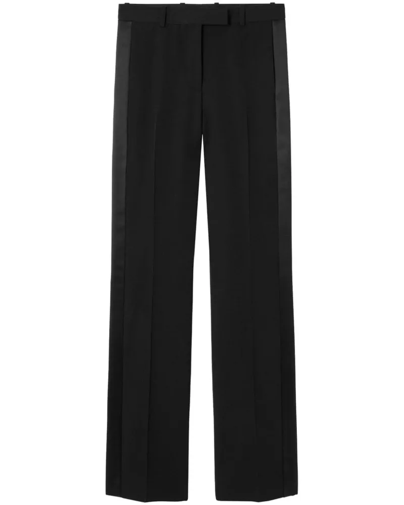 Versace Hose mit geradem Bein - Schwarz Schwarz