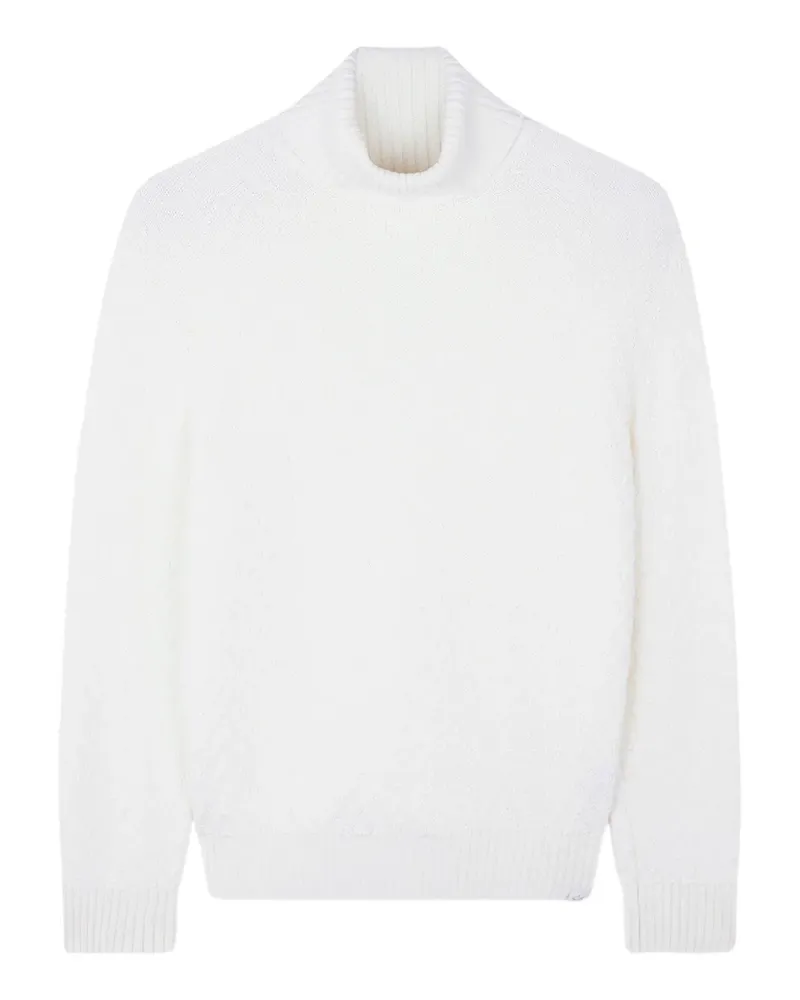 Paul & Shark turtleneck virgin-wool sweater - Weiß Weiß