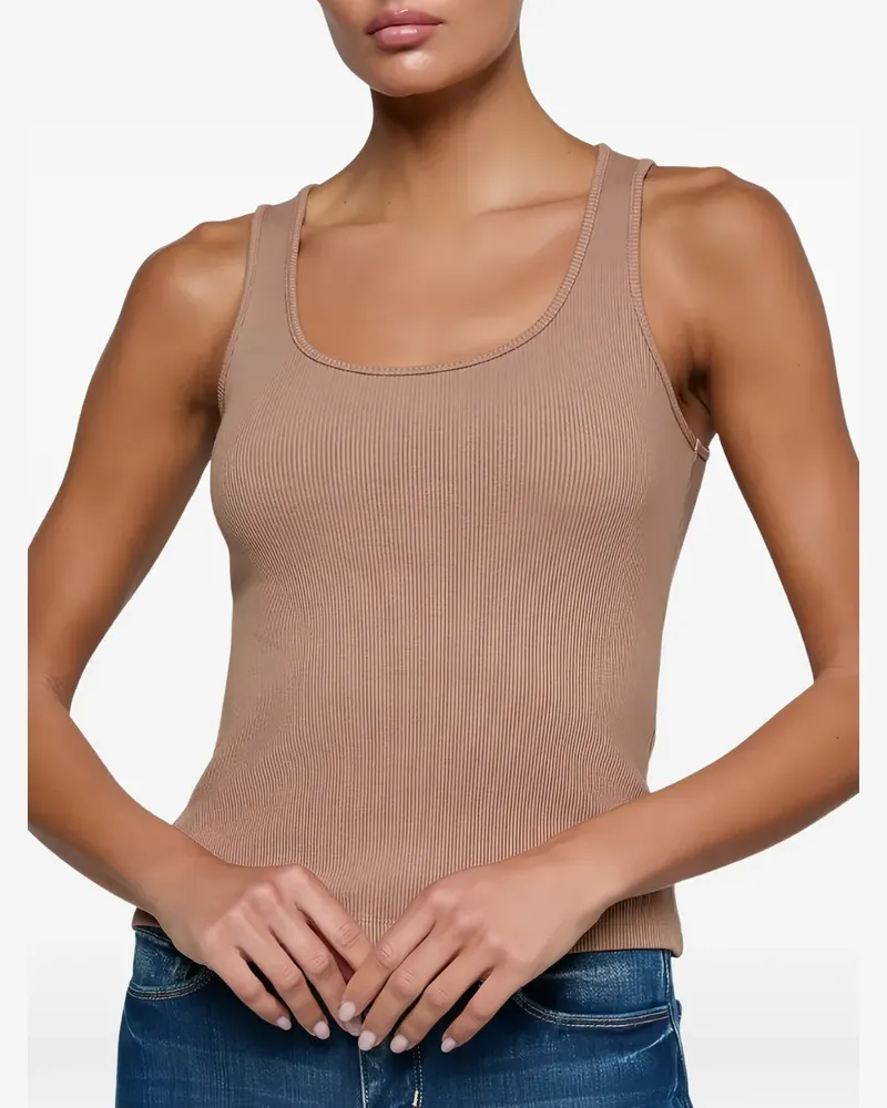 L'Agence Adira Tanktop mit U-Ausschnitt - Nude Nude