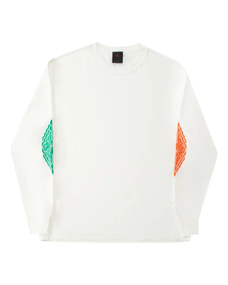 Jordan Langarmshirt mit Rare Air-Patch - Weiß Weiß