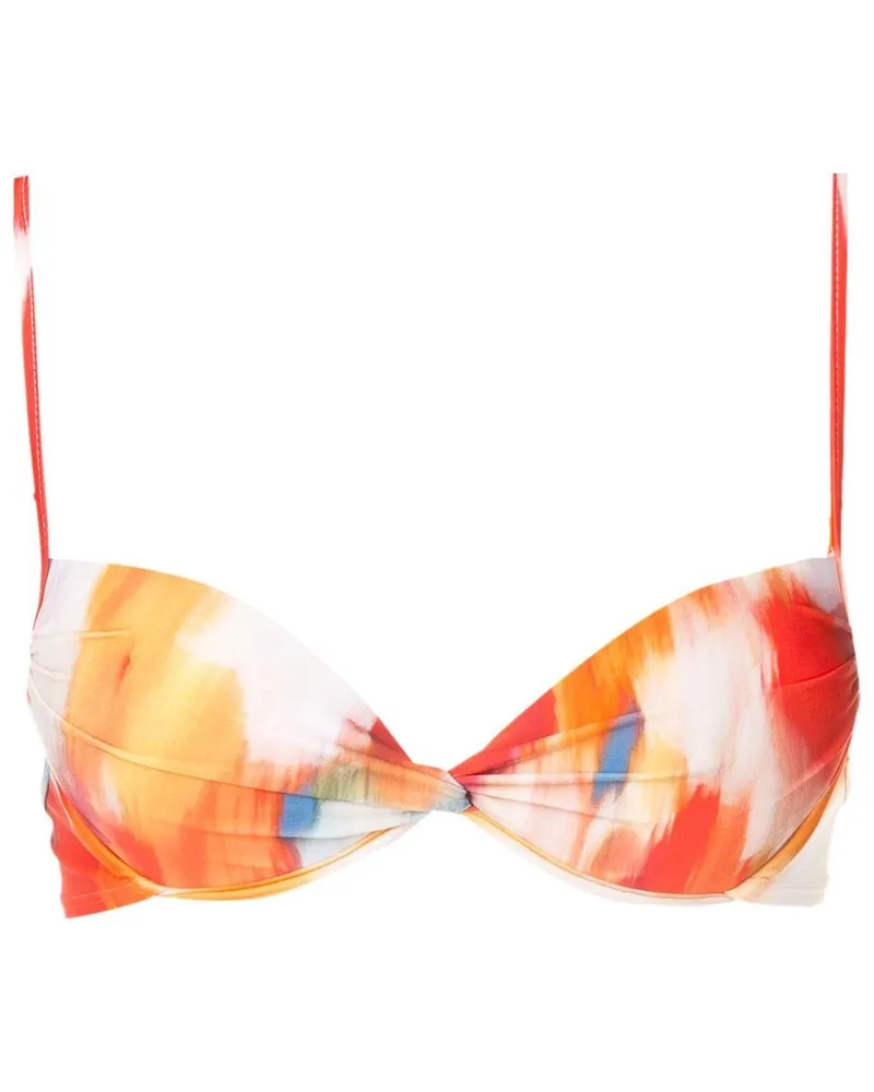 Lenny Niemeyer Bikinioberteil mit Print - Mehrfarbig Mehrfarbig