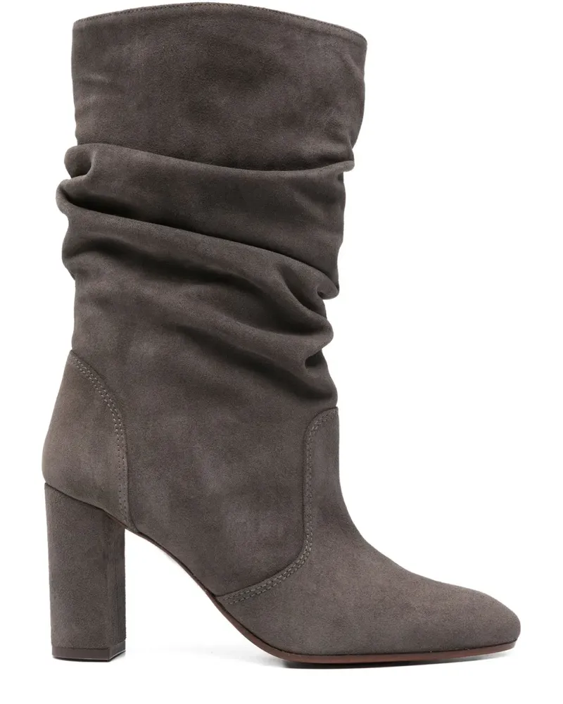Chie Mihara Eychel Stiefel aus Wildleder 75mm - Grau Grau