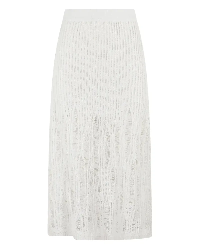 IRO Gestrickter Midck - Weiß Weiß