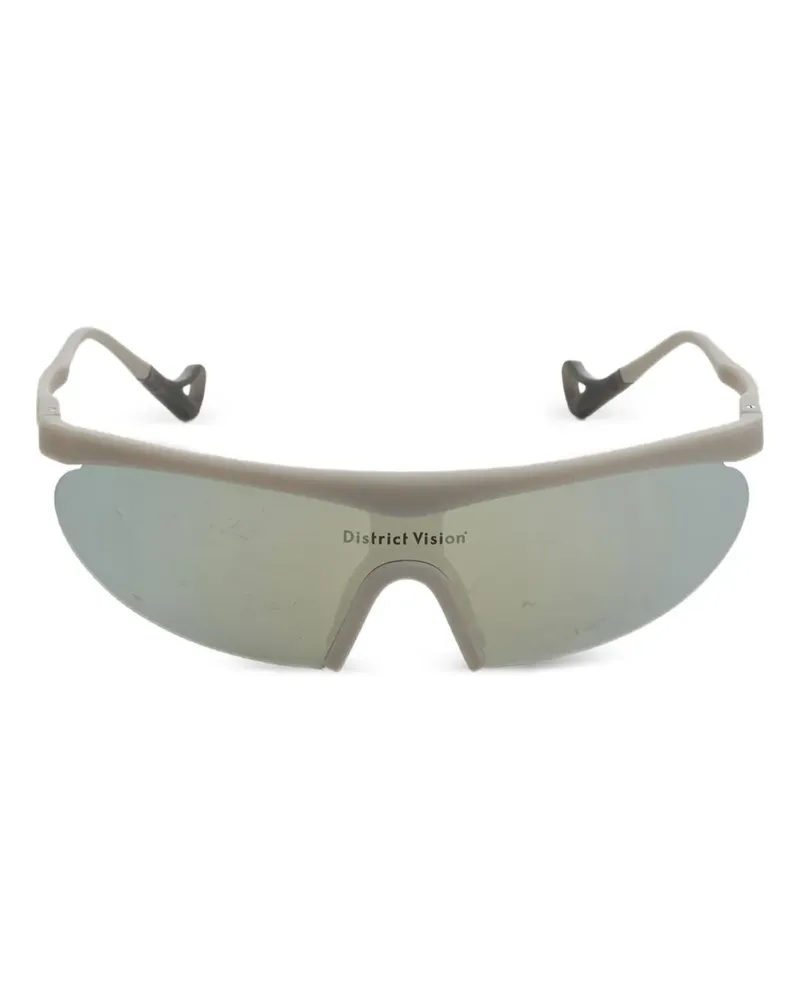 District Vision Koharu Eclipse sunglasses - Grau Grau