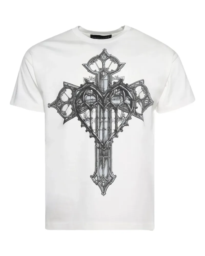 WHO DECIDES WAR T-Shirt mit Print - Weiß Weiß