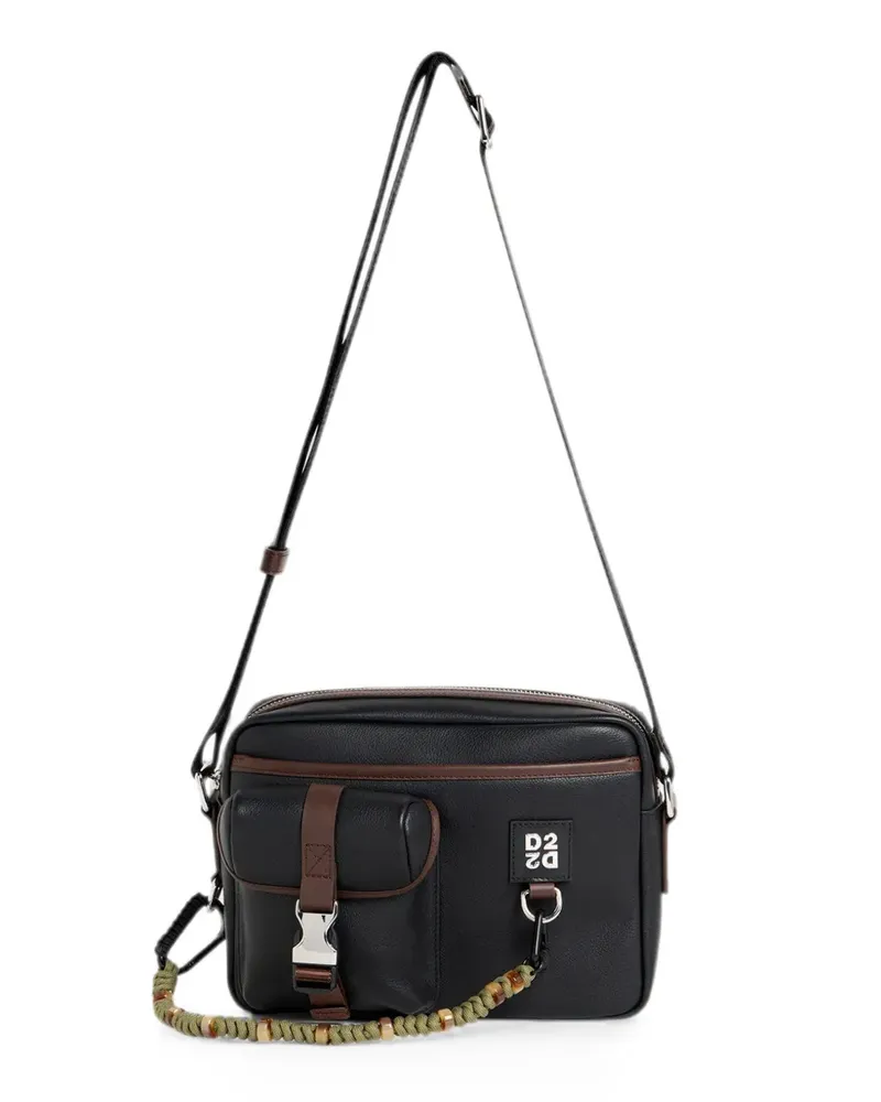 Dsquared2 D2 Upside Down Umhängetasche - Schwarz Schwarz