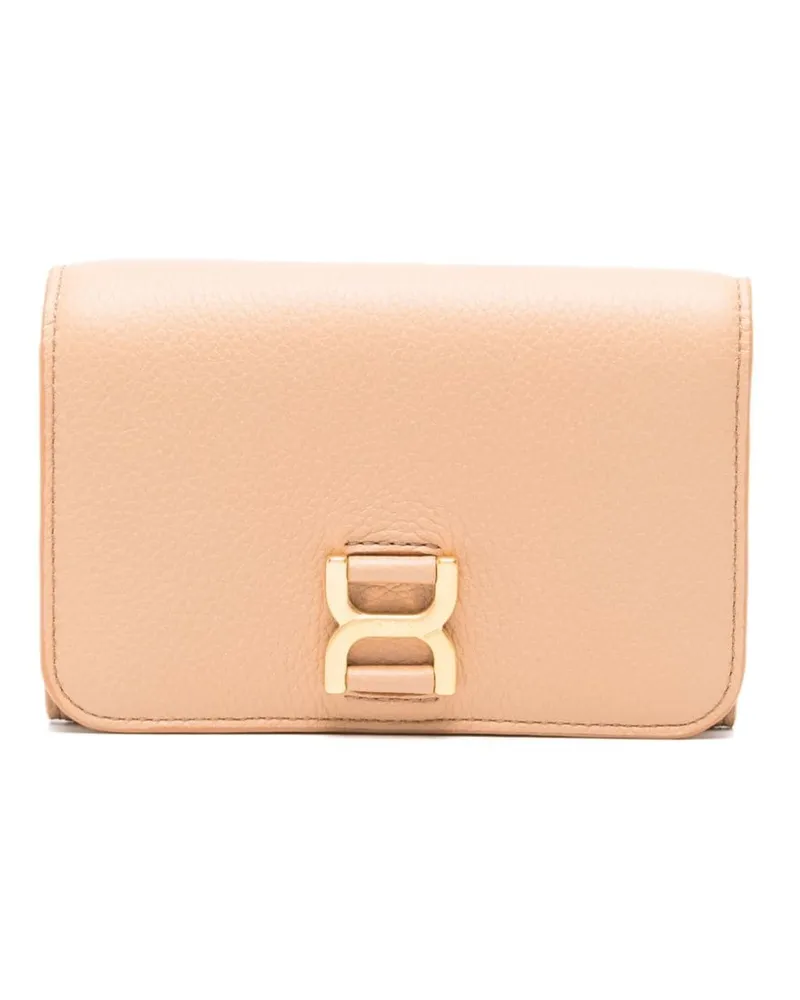 Chloé Portemonnaie mit Klappe - Nude Nude