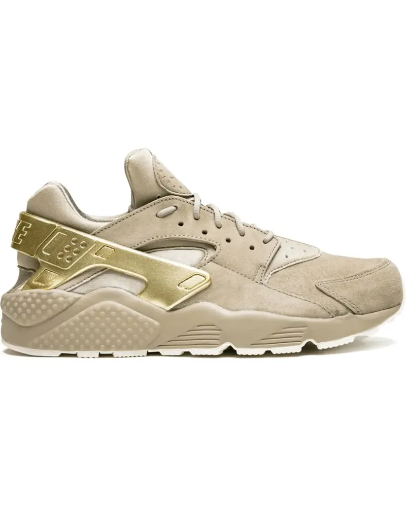 Nike Air Huarache Run PRM' Sneakers - Gold Gold