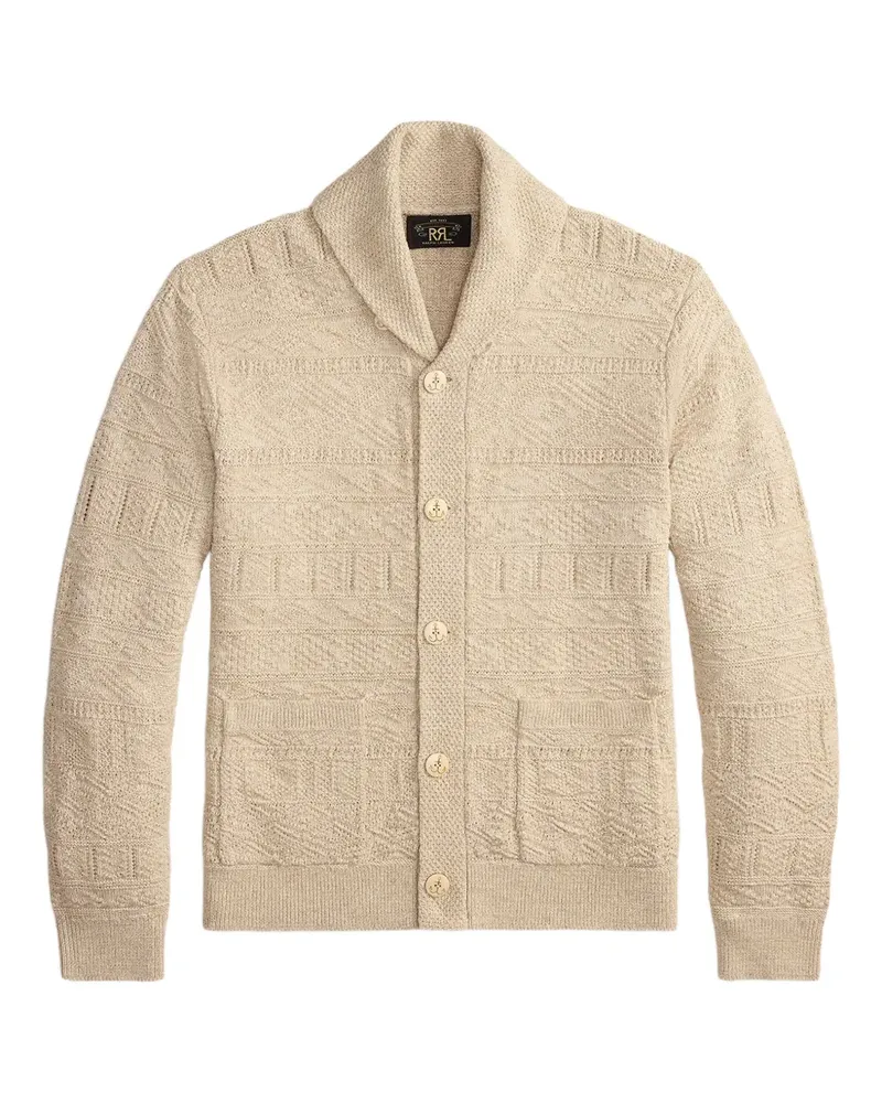 Ralph Lauren Cardigan mit Schalkragen - Nude Nude