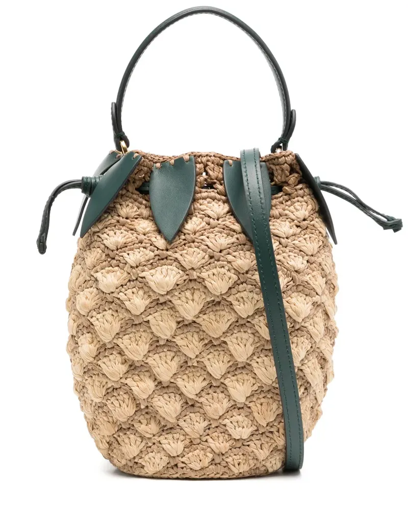 Anya Hindmarch Pineapple Beuteltasche - Nude Nude