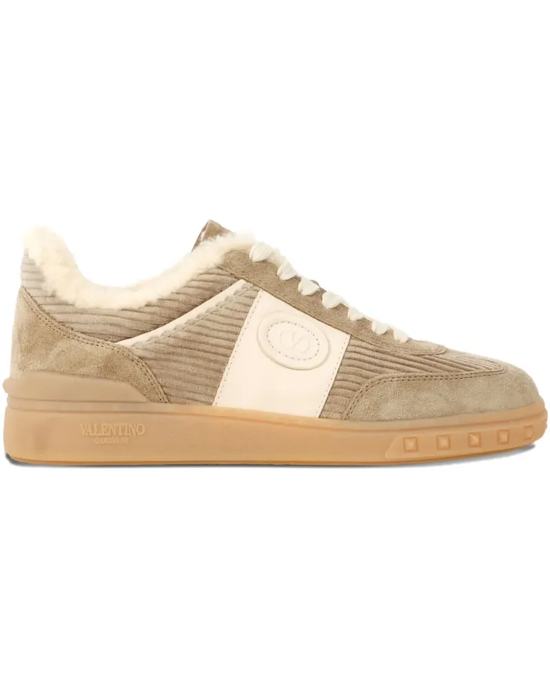 Valentino Garavani Ribbes Sneakers mit Schnürung - Nude Nude