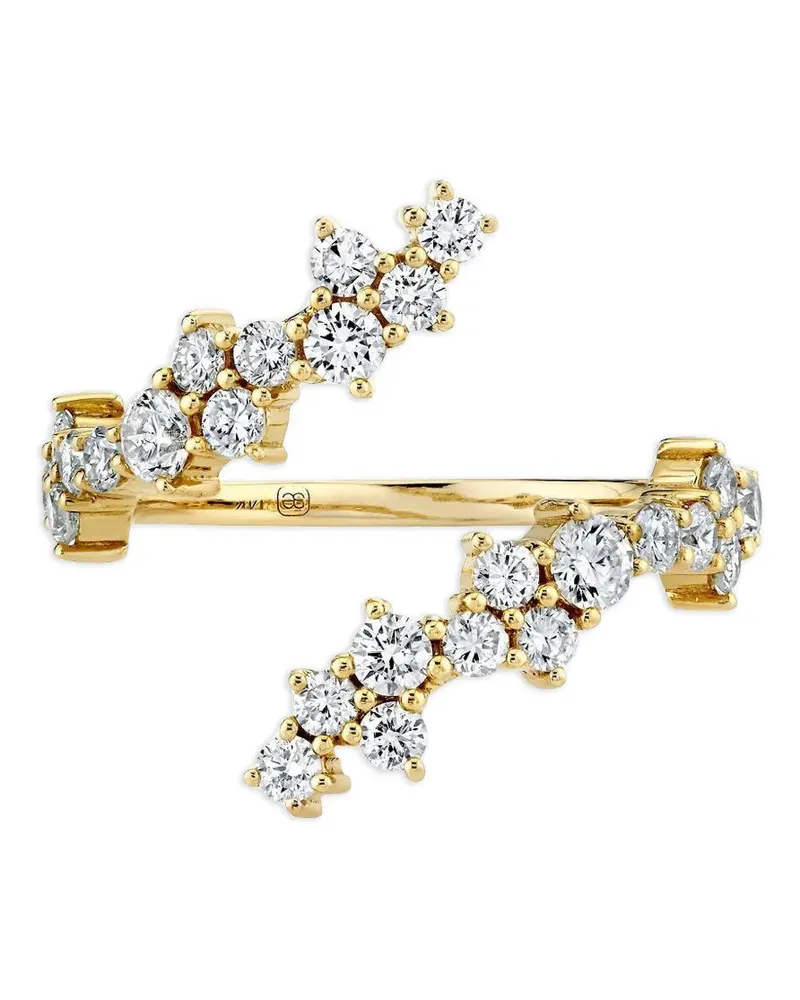 Sydney Evan Cocktailring mit Diamant - Gold Gold