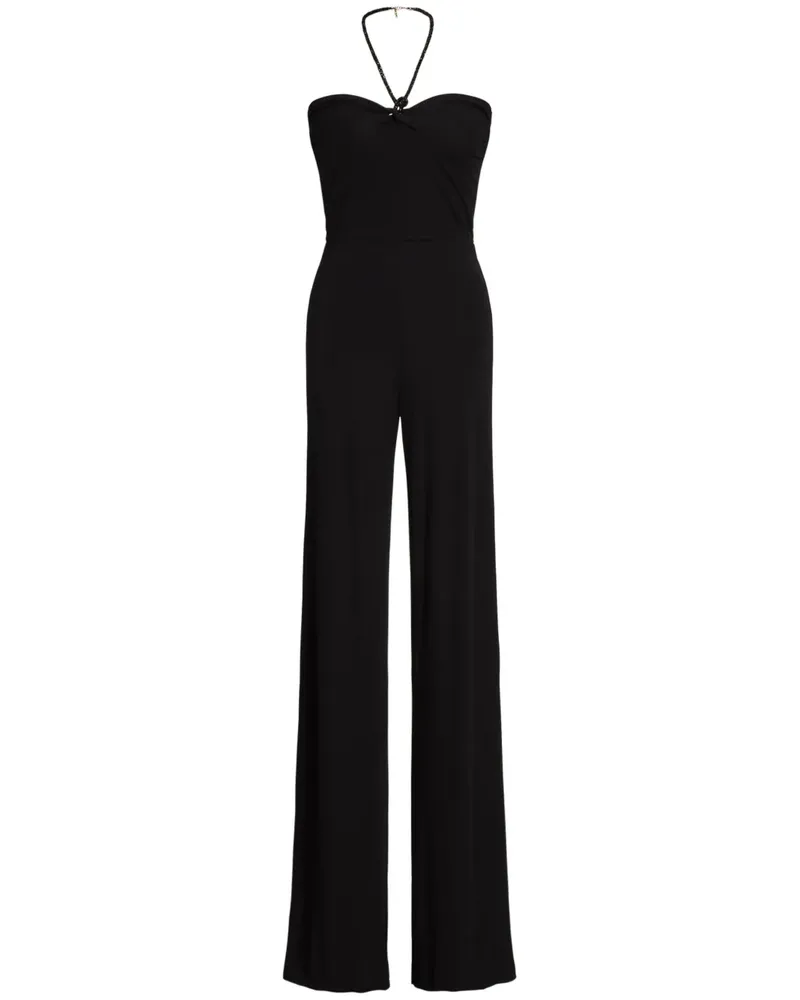 Ralph Lauren Neckholder-Jumpsuit - Schwarz Schwarz