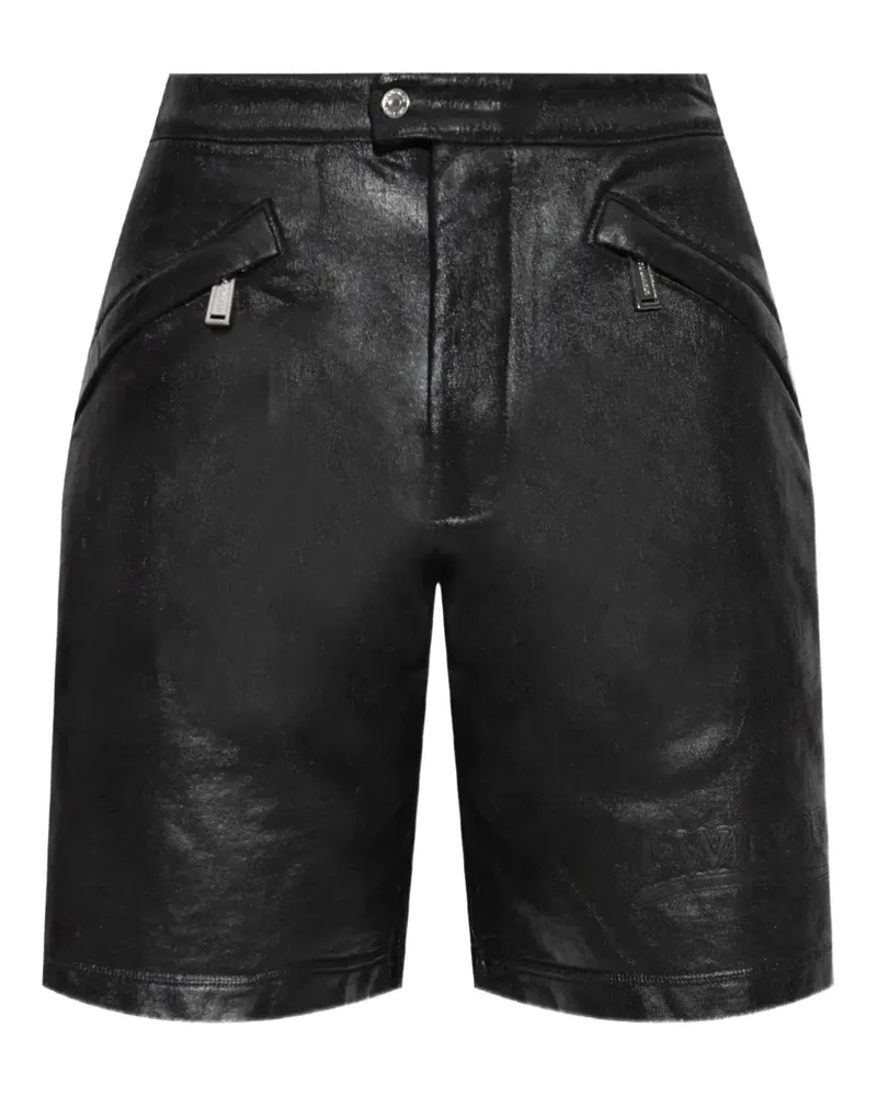 Dsquared2 Gewachste Shorts - Schwarz Schwarz