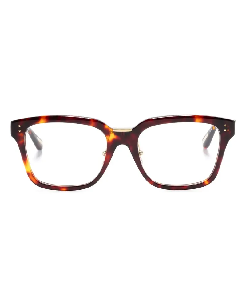 Linda Farrow Desiree Brille mit D-Gestell - Braun Braun