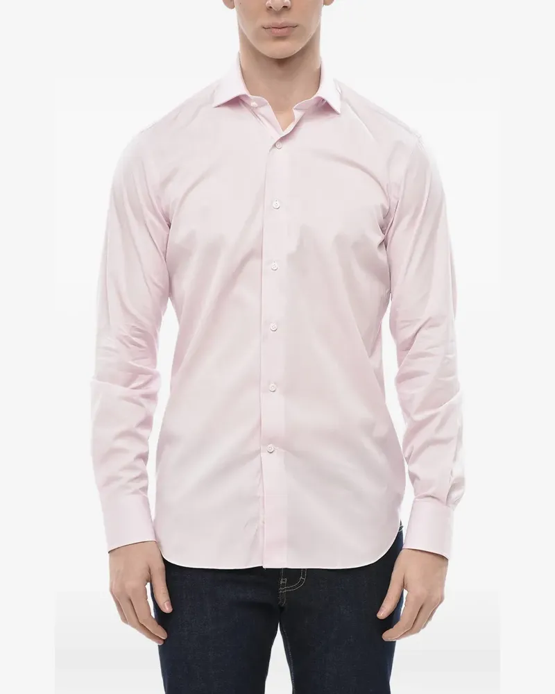 Alessandro Gherardi long-sleeve shirt - Rosa Rosa
