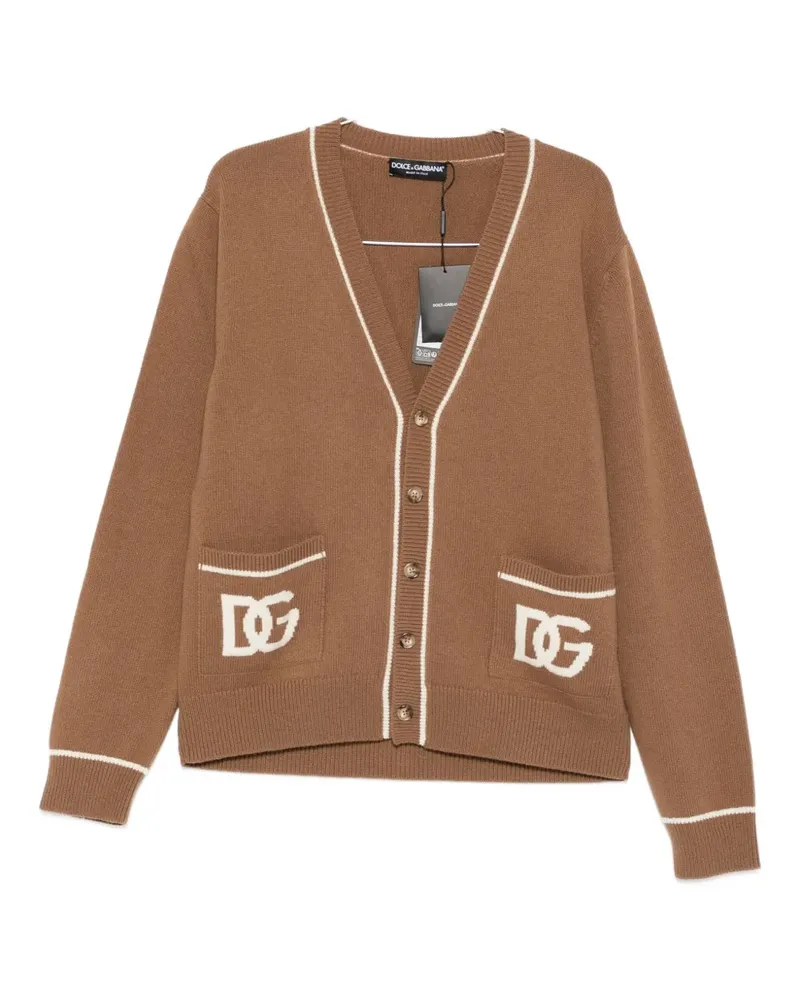 Dolce & Gabbana Klassischer Cardigan - Braun Braun