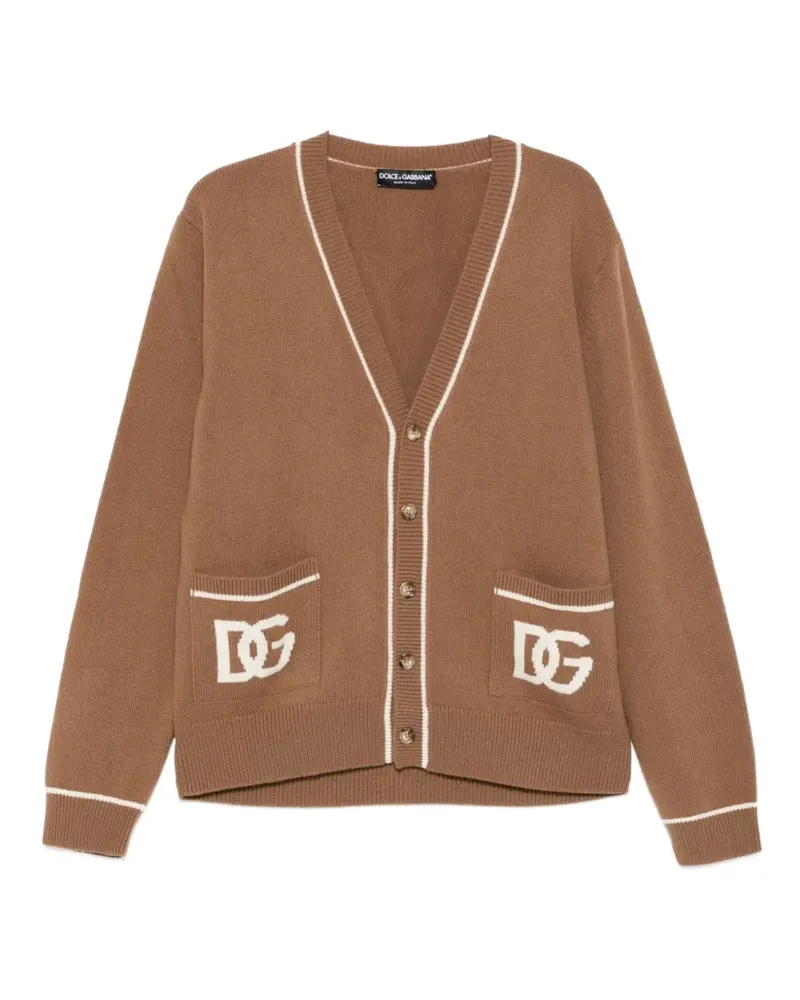Dolce & Gabbana Klassischer Cardigan - Braun Braun