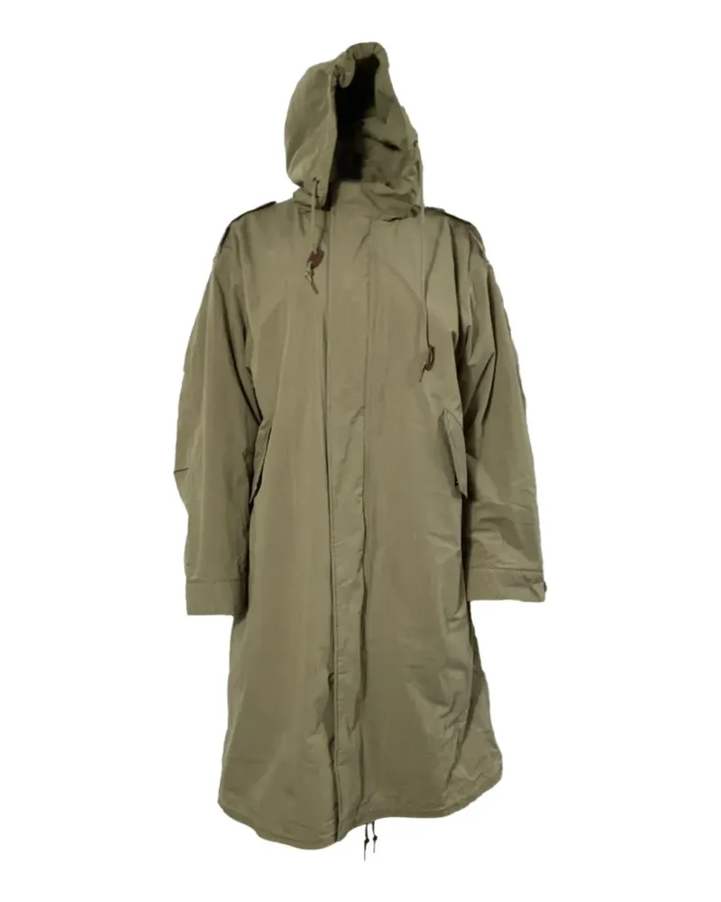 A.P.C. x Suzanne Koller hooded coat - Grün Grün