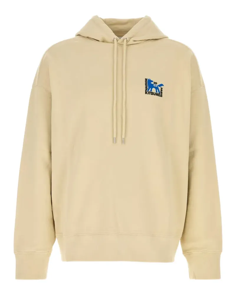 Kitsuné Gallery Fox oversize hoodie - Nude Nude
