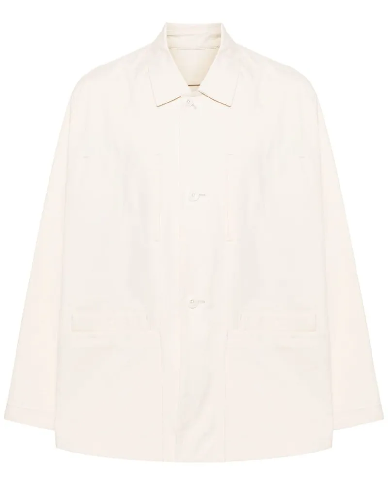 Christophe Lemaire Klassische Hemdjacke - Nude Nude