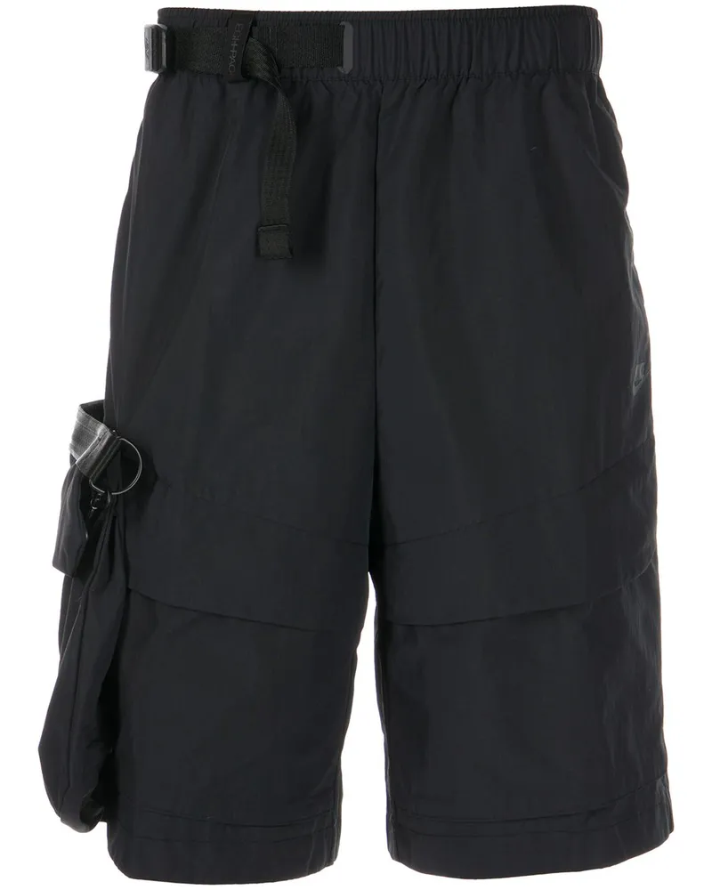 Nike Knielange Cargo-Shorts - Schwarz Schwarz