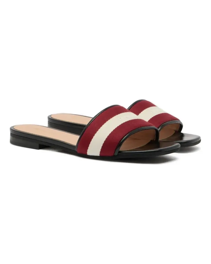 Bally Ribbon flat sandals - Rot Rot