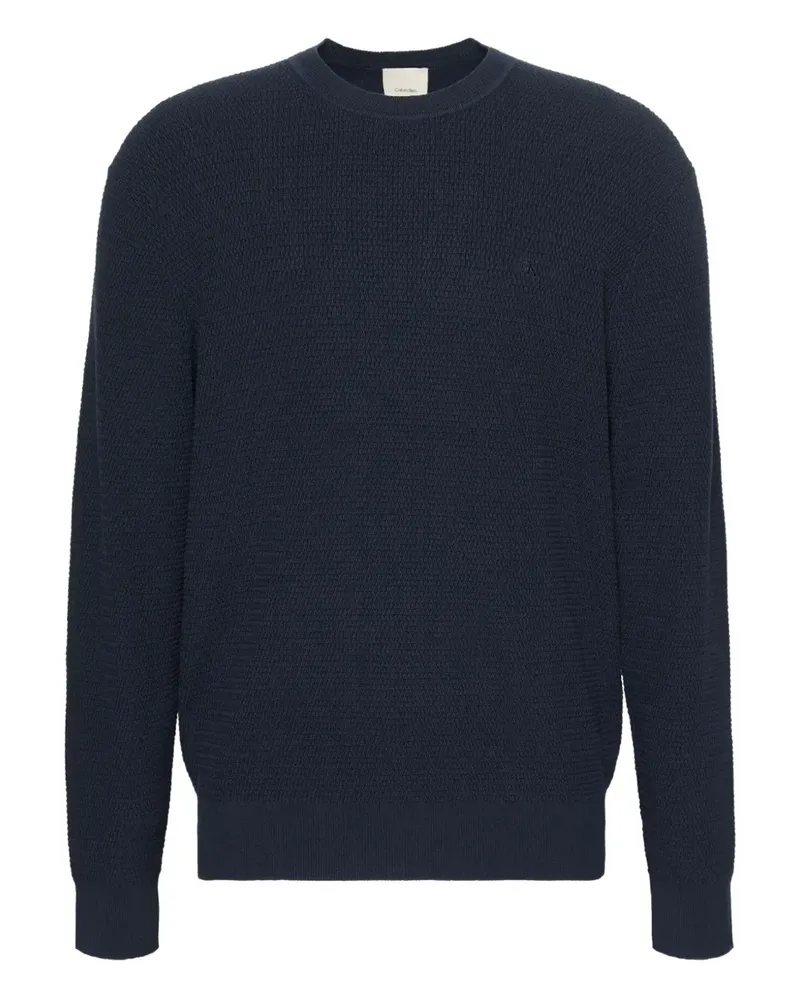 Calvin Klein crew-neck sweater - Blau Blau