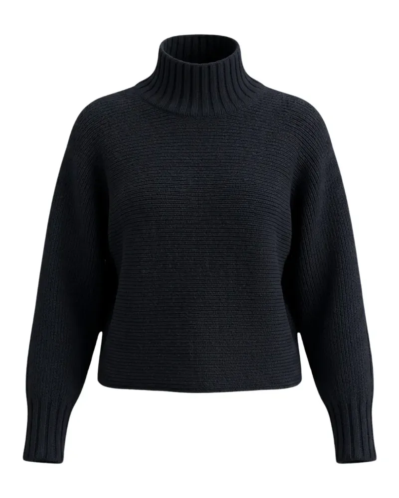 Gran Sasso ribbed-knit roll-neck sweater - Blau Blau
