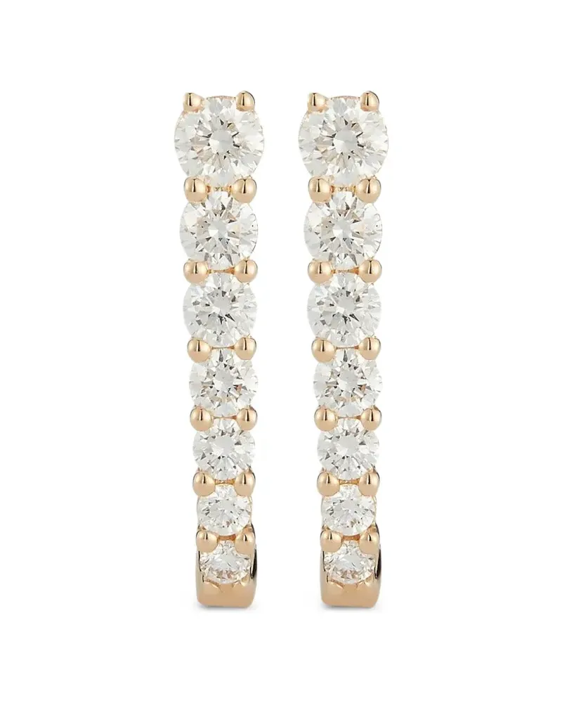 Dana Rebecca Designs Ava Bea Creolen mit Diamanten - Gold Gold