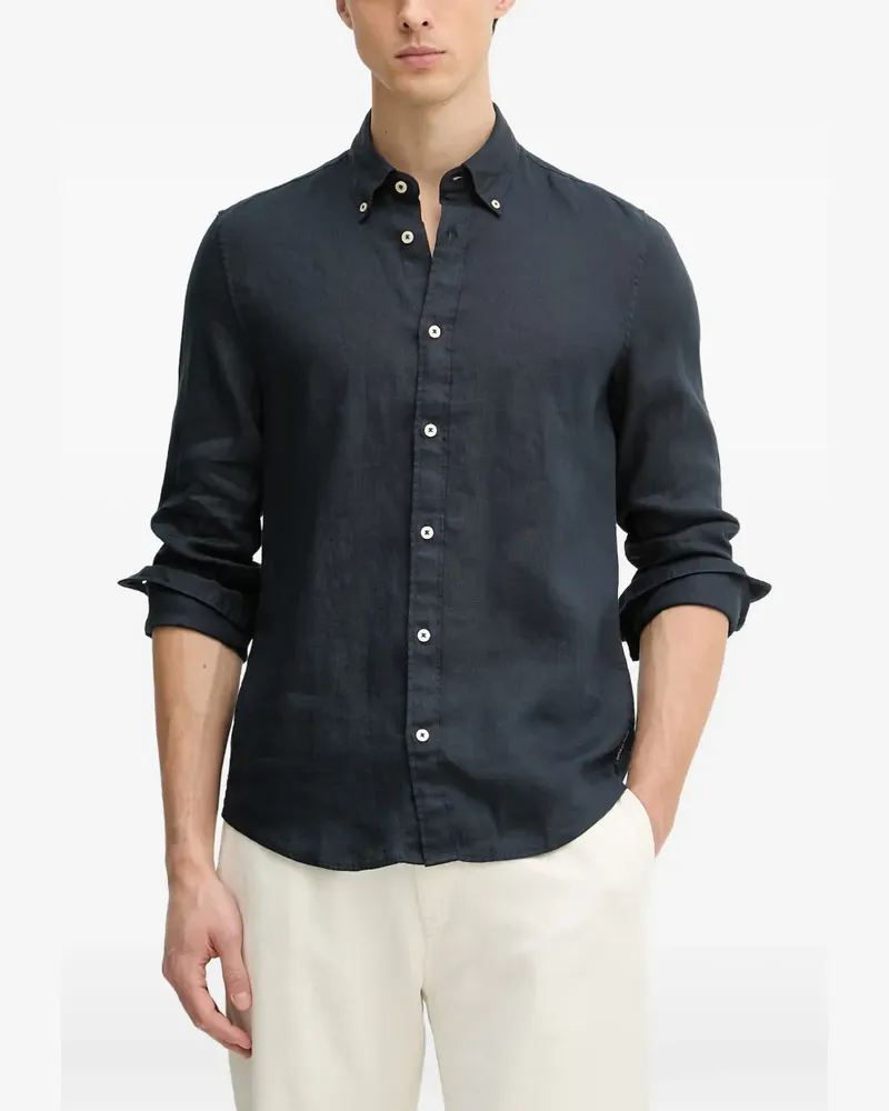 Marc O'Polo button-down long-sleeve shirt - Blau Blau