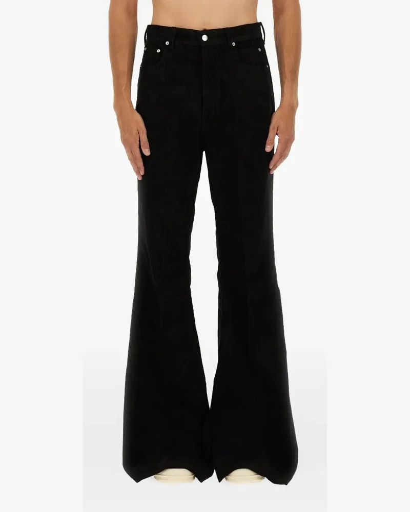 Rick Owens belt-loop trousers - Schwarz Schwarz