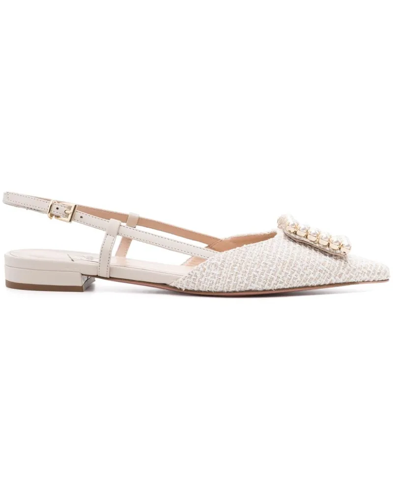 FESTA Milano Lauren Slingback-Ballerinas Nude