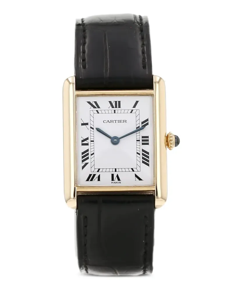 Cartier 1980s Tank Louis  31mm watch - Weiß Weiß
