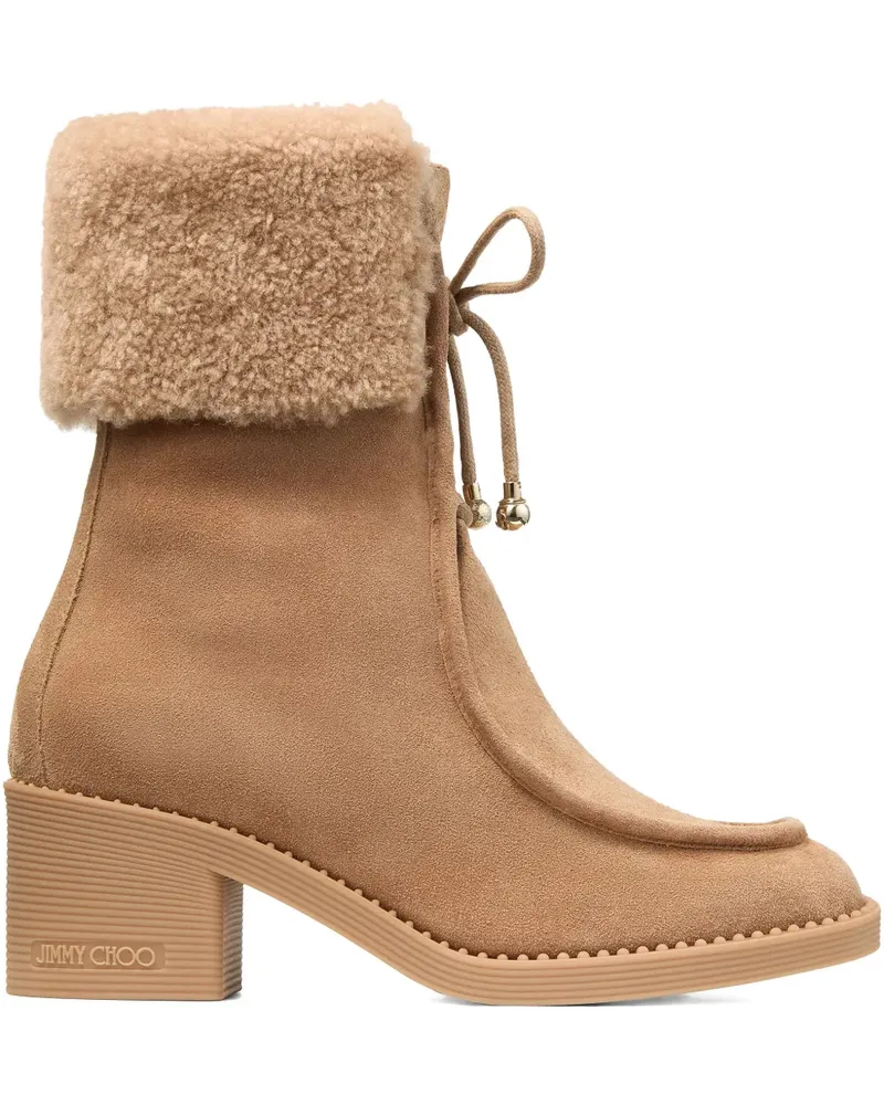 Jimmy Choo Hali Stiefel 60mm - Braun Braun