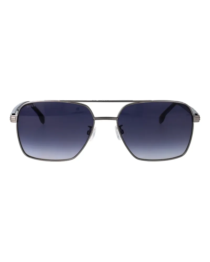 HUGO BOSS pilot-frame sunglasses - Grau Grau