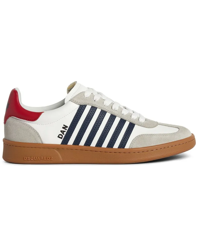 Dsquared2 Boxer Sneakers - Weiß Weiß